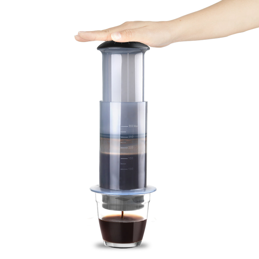 French Coffee Press - Small portable coffee maker for camping & travel